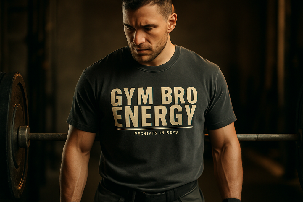 GYM BRO ENERGY. — cinematic wide (hoodie fallback)