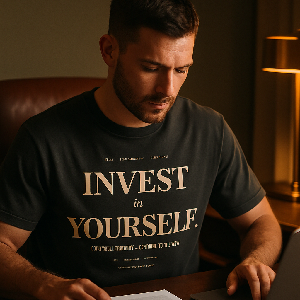 INVEST IN YOURSELF. — cinematic hero