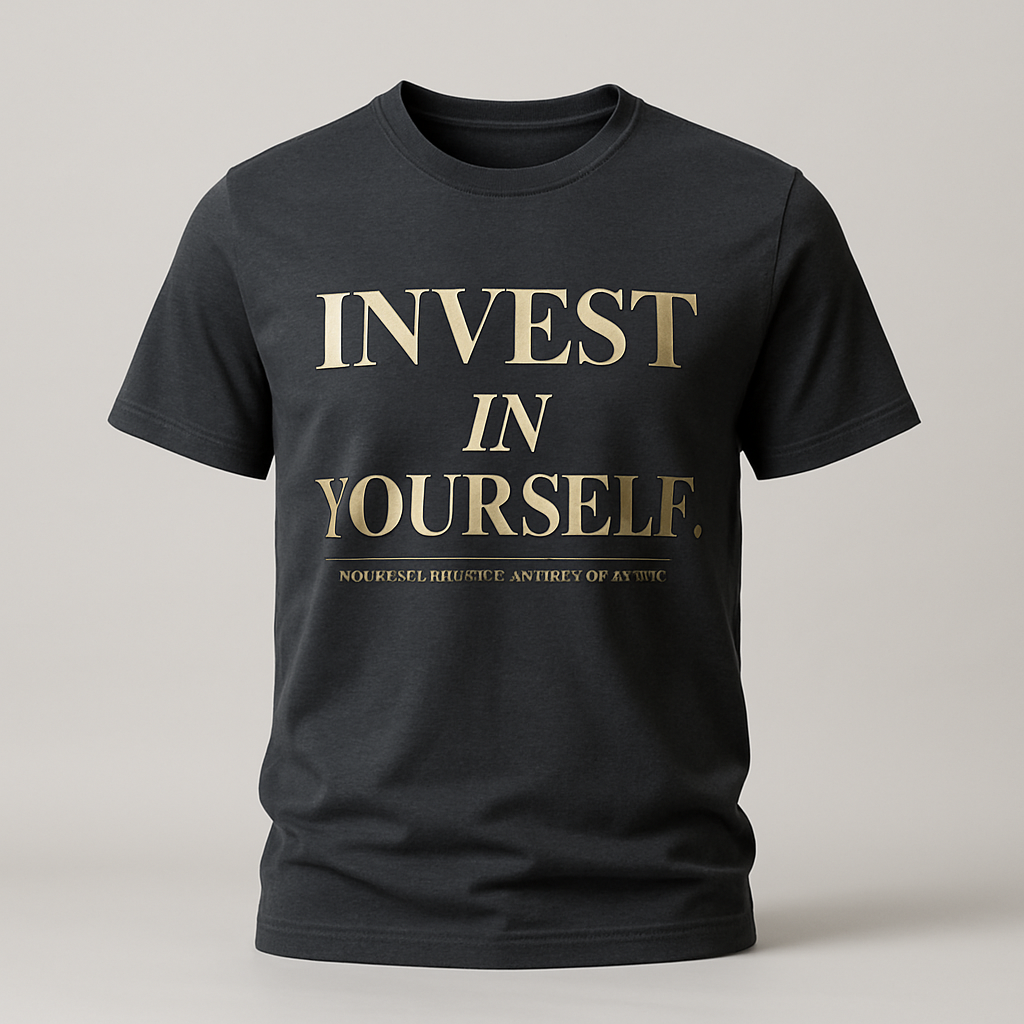 INVEST IN YOURSELF. — tee studio ghost mannequin