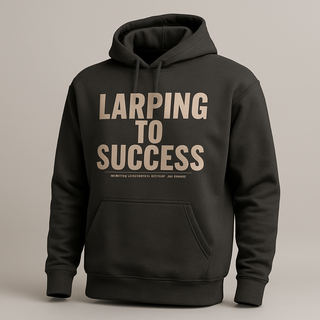 LARPING TO SUCCESS. — hoodie studio ghost mannequin