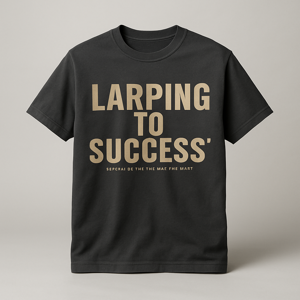 LARPING TO SUCCESS. — tee studio ghost mannequin