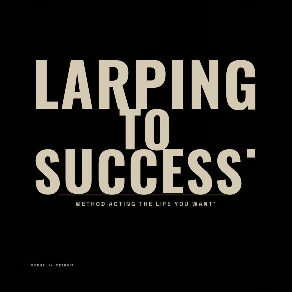 LARPING TO SUCCESS. — MODUS print