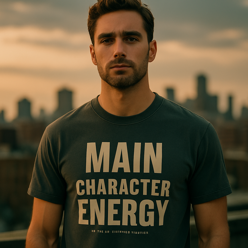 MAIN CHARACTER ENERGY — cinematic hero