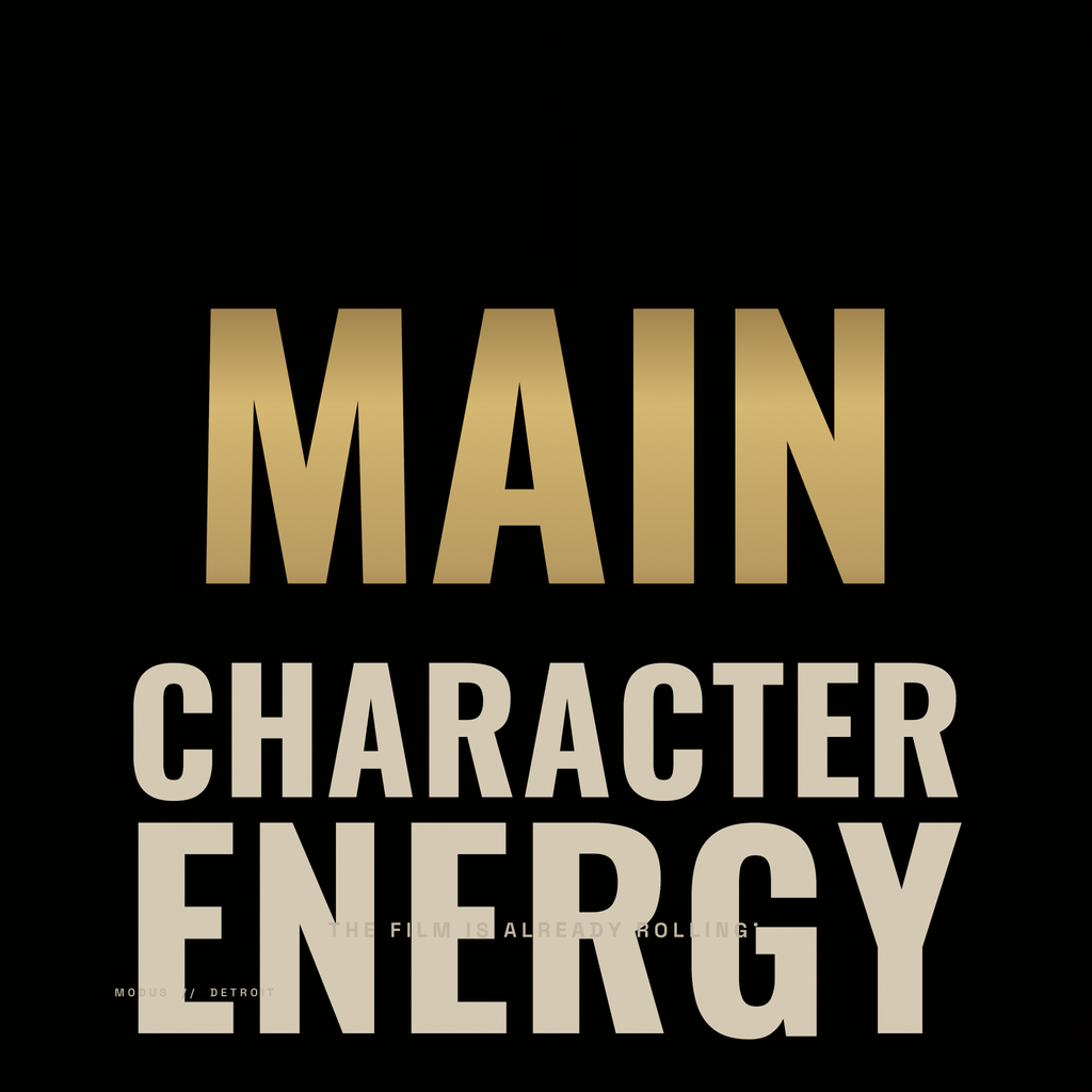 MAIN CHARACTER ENERGY — MODUS print