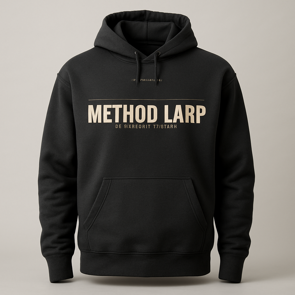 METHOD LARP — hoodie studio ghost mannequin
