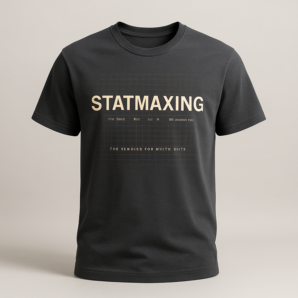 STATMAXING. — tee studio ghost mannequin